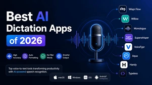 best ai dictation apps 2026