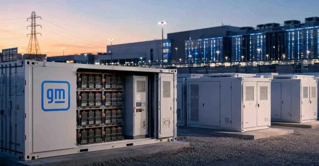 GM joins data center energy race with sodium-ion batteries