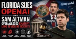 Florida sues OpenAI and Sam Altman over alleged ChatGPT links to violent incidents